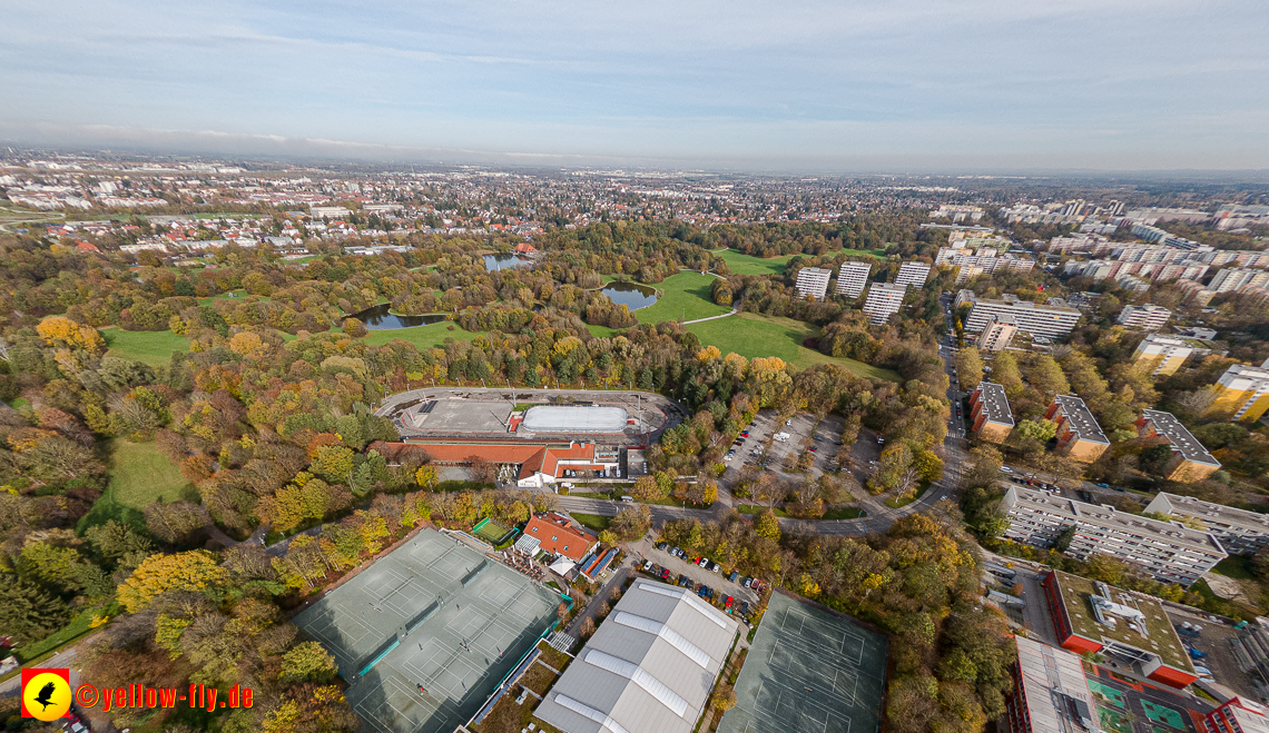 03.11.2022 -  Ostparksee mit Umgebung in Neuperlach
